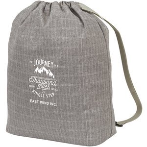 Barclay Polyester Twill Cinch Backpack