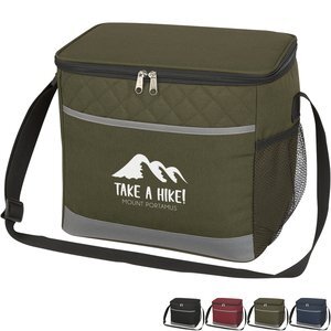 Carter Quilted Polyester Cooler Bag