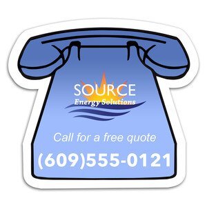 Jumbo Phone Shaped Magnet