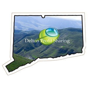 Connecticut State Shaped Magnet