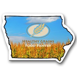 Iowa State Shaped Magnet