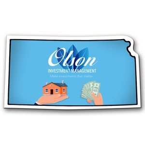 Kansas State Shaped Magnet