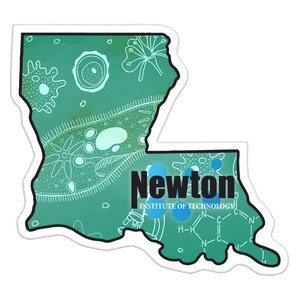 Louisiana State Shaped Magnet