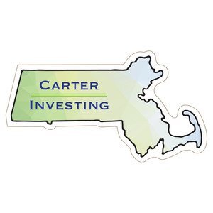 Massachusetts State Shaped Magnet