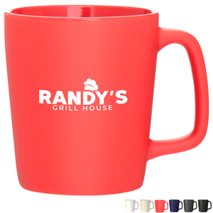 Arlo Stoneware Matte Ceramic Mug, 11 oz.