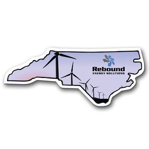 North Carolina State Shaped Magnet