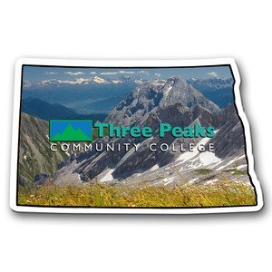 North Dakota State Shaped Magnet