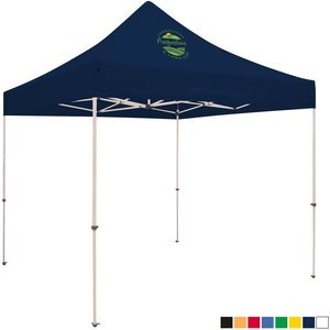 ShowStopper™ Standard 10' Square Event Tent, One Location Full Color Imprint