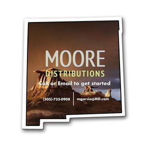 New Mexico State Shaped Magnet