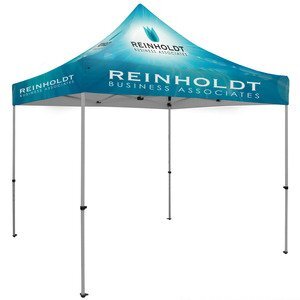 ShowStopper™ Premium 10' Square Event Tent, Full Color Imprint