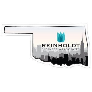 Oklahoma State Shaped Magnet