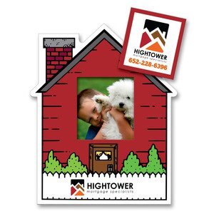 House Punch Out Picture Frame Magnet