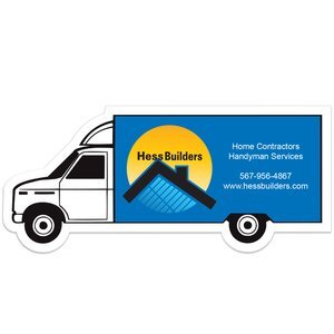 Moving Truck Shaped Magnet