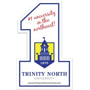 Number One Shaped Magnet