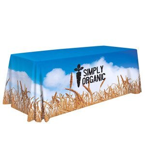 Standard Table Throw, 6' - Full Color Full Bleed