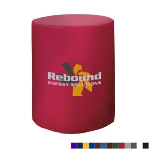 Fitted Round Table Throw, Full Color Front