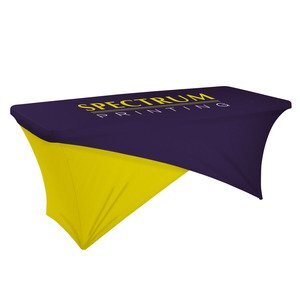 UltraFit Cross Over Table Throw, 6' - Full Color Full Bleed