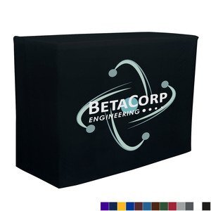 Fitted Table Throw, 4' - Full Color Front