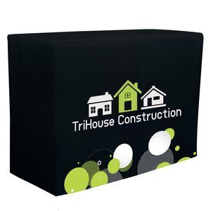 Fitted Table Throw, 4' - Full Color Full Bleed