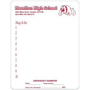 Things To Do Memo Board w/ Magnet, 8-1/2" x 11"