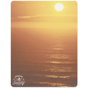 Sunset Memo Board w/ Magnet, 8-1/2" x 11"