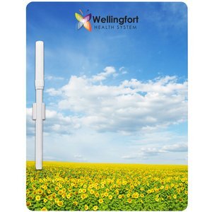 Custom Memo Board w/ Magnet, 8-1/2" x 11"