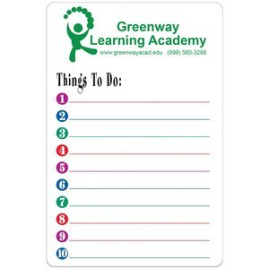 Things To Do Memo Board w/ Magnet, 5-1/2" x 8-1/4"