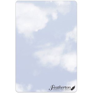 Clouds Memo Board w/ Magnet, 5-1/2" x 8-1/4"
