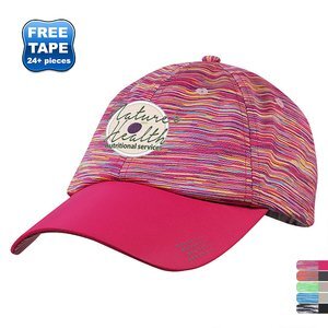 High Performance Unconstructed Moisture Wicking Sport Cap