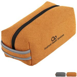 Doppelganger Suede-ish Neoprene Dopp Bag