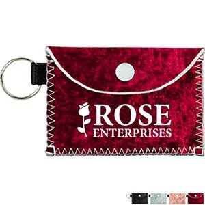 Bend & Snap Velvet Neoprene Key Wallet