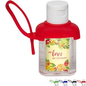 Caddy Strap Antibacterial Moisturizing Beads Hand Sanitizer, 1oz.
