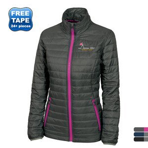 Charles River® Lithium 2-in-1 Ladies' Quilted Jacket