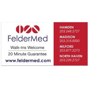 Rectangle Magnet, 1-1/2" x 3"