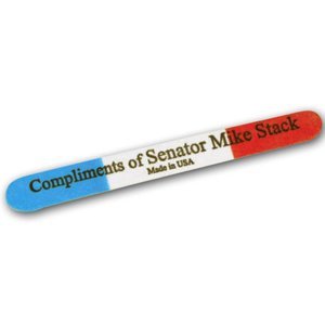 Patriotic Red, White & Blue Emery Board