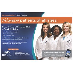 Rectangle Magnet, 5-1/2" x 8-1/4"