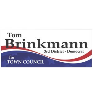 Rectangle Magnet, 1-1/4" x 3"