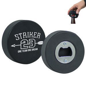 Hockey Puck Bottle Opener