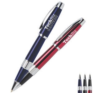 Guillox® 8 Pull Cap Rollerball Metal Pen