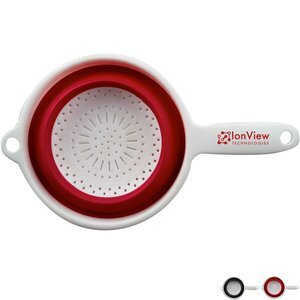 Quick Work Silicone Strainer
