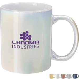 Iridescent Ceramic Mug, 12oz.