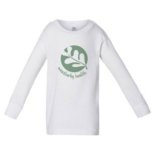 Rabbit Skins® Combed Ringspun Cotton Long Sleeve Baby Rib Infant Pajama Top