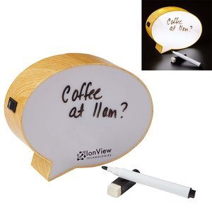 Light-Up Mini Speech Bubble Message Board