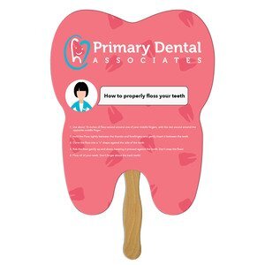 Tooth Hand Fan