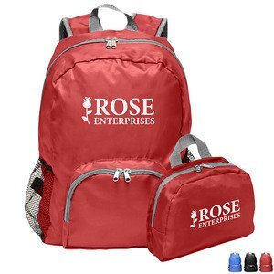 Folding Polyester Backpack