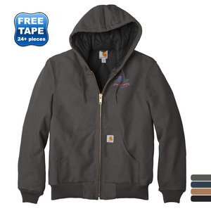 Carhartt® Quilted Flannel-Lined Duck Active Jacket