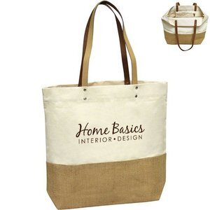Essence Canvas & Jute Tote