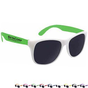 White Trim Sunglasses