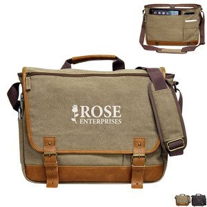 Tahoe Stonewashed Canvas Messenger Bag