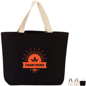 Hillsboro Canvas Cotton Tote, 11.5 oz.